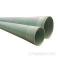 Pipe de fibre de verre GRP FRP de qualité supérieure